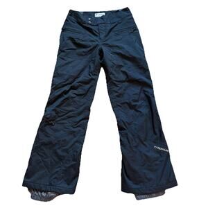 Columbia Omni-Tech Pants Womens S Cargo Waterproof Insulated Snow Ski Titanium